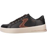 Skechers Dames HILAND Quite Chic Sneaker, zwart, 36 UK, Zwart, 39 EU