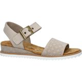 Skechers Vrouwen Bob's Desert KISS Shore Genoeg, Zwart microvezel, 37.5 EU
