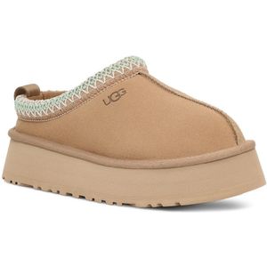 UGG - Tazz Platform - Slippers - Sand - Suède - UGGplush-voering