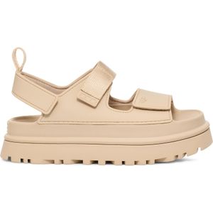 UGG GOLDENGLOW Plateausandale, Sommerschuh, Strandschuh, Plateausandale mit Klettverschlüsse
