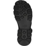 UGG - Cora - Leren Sandalen - Zwart - Plat - Gesp - Casual