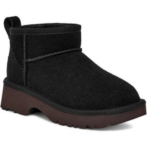 Ugg - Classic Ultra Mini New Heights - Enkellaarsjes - Bruin - UGGplush™