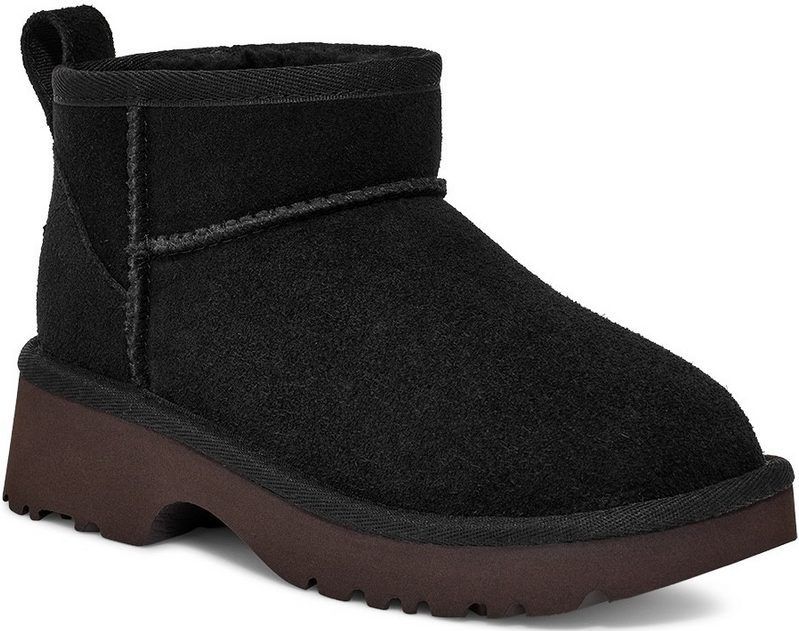 Ugg - Classic Ultra Mini New Heights - Enkellaarsjes - Bruin - UGGplush™