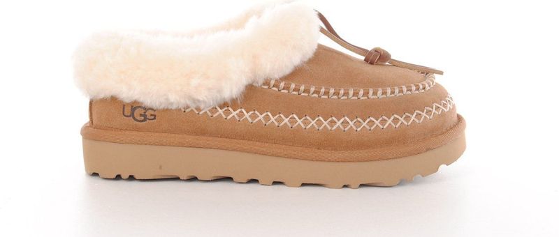 UGG - Tasman - Pantoffel - Naturel - Suède - Wol - Rubber