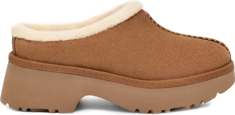 UGG - New Heights - Muiltjes - Kastanje - Suède Bovenwerk, 7mm UGGplush™ Voering, EVA Buitenzool