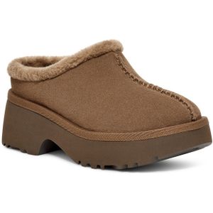 Ugg - New Heights Cozy Clog - Klomp - Bruin - Suède - Wol