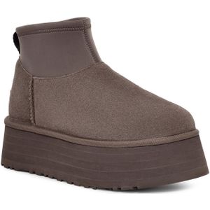 UGG - Classic Mini Dipper Boot - Thundercloud - Suède en Neopreen