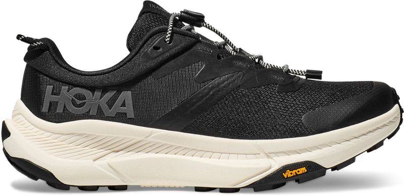 Hoka - Heren Wandelschoenen - Transport M Black / Alabaster - Zwart