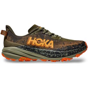 HOKA Speedgoat 6 - Trailrunschoen - Zwart - Materiaal: Lightweight Foam