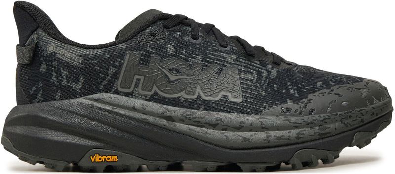 Hoka - Speedgoat 6 GTX - Trailschoenen - Zwart - Waterdicht met Gore-Tex, Vibram Mega Grip Buitensole
