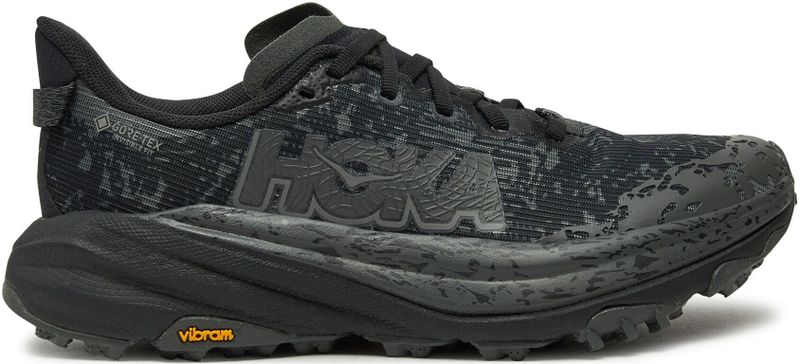 Hoka - Speedgoat 6 GTX - Trailschoenen - Zwart - Waterdicht met Gore-Tex, Vibram Mega Grip Buitensole