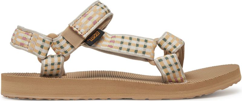 Teva - Original Universal Modern Check - Slippers - Taupe - Gerecycled Plastic
