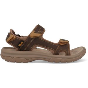Teva - Langdon - Sandalen - Bruin - Verstelbaar met Klittenband, Leer, EVA Voetbed, Rubberen Zool