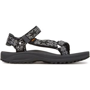 Teva - Winsted - Sandalen - Grijs-Zwart - Verstelbare Klittenbandsluiting