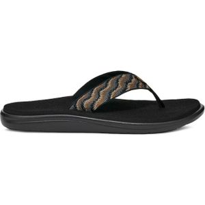 Teva - Voya - Flip-Flop - Neon Wave Woestijn Taupe - Sneldrogende Banden van Gerecycled Plastic