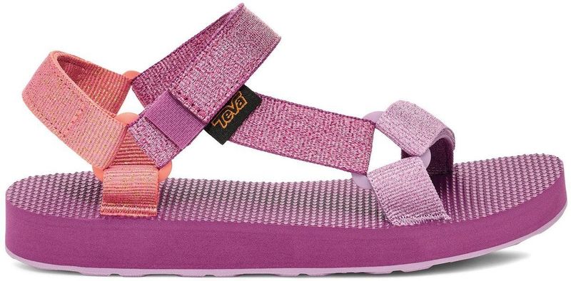 Teva Originele universele metallic sandalen voor meisjes, roze, paars, meerkleurig, 24 EU