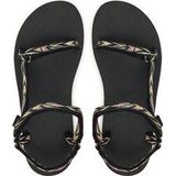 Teva - 1150110 Original Universal Slim - Sandalen - Zwart - Sneldrogende Banden, Klittenbandsluiting, Gerecycled Materiaal