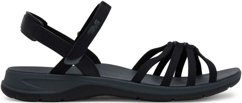 Teva - Tirra Traveler - Sandalen - Zwart - Gerecycled Polyester, Anatomisch Voetbed