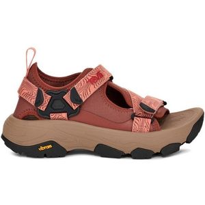 Teva Women Grandview Max Sandal Mahogany Blooming Dahlia-Schoenmaat 38 (UK 5)