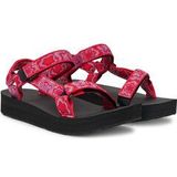 Teva - Midform Universal - Slippers - Neon Floral - Roze Paars - Gerecycled Plastic