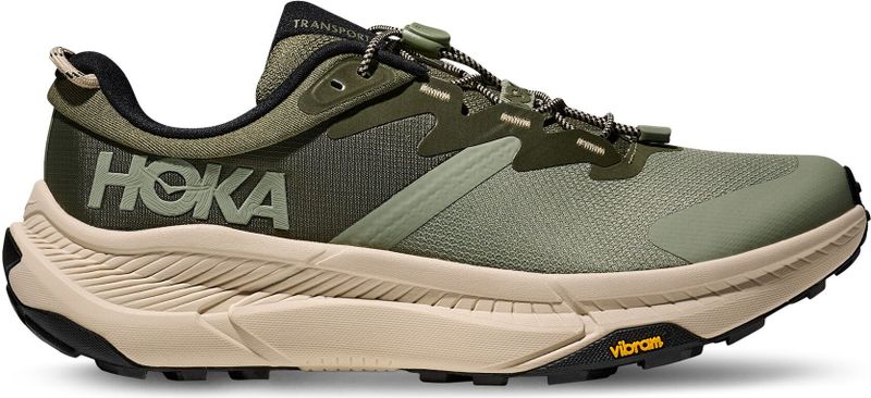 HOKA Transport Wandelsneaker - Grijs - Veganistisch - Ademend Bovenwerk