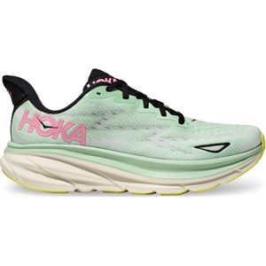 Hoka Low-Top Sneakers - Clifton 9 - Breathable Sports Shoe in grijs
