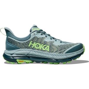 Hoka - Mafate Speed 4 - Trailrunningschoenen - Grijs - Materiaal Jacquard Mesh
