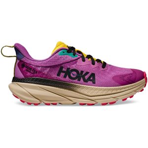 Trailrunning schoen HOKA Women Challenger 7 GTX Superbloom Oatmeal-Schoenmaat 38 2/3