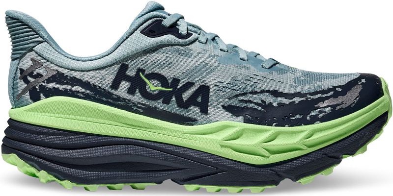 Hoka - Stinson 7 M - Trailrunningschoenen - Grijs - CMEVA Middenzool