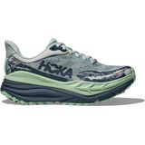 Hoka - Stinson 7 - Damesschoenen - Trail - Blue Green - Technische Jacquard Mesh