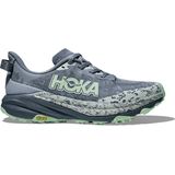 Hoka - Speedgoat 6 - Damesschoenen - Blauw Groen - Ademend Bovenwerk
