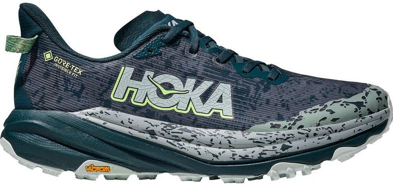 Hoka - Speedgoat 6 GTX - Trailschoenen - Blauw - Gore-Tex - Voor Gladheid