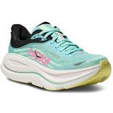 Hoka - Bondi 9 - Damesschoenen - Blauw Roze - Dempende Technologie
