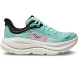 Hoka - Bondi 9 - Damesschoenen - Blauw Roze - Dempende Technologie