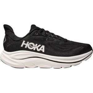 HOKA Clifton 10 - Hardloopschoenen - Zwart - Textiel - 8 mm Hiel-Tot-Tenen Drop