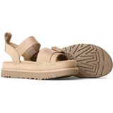 UGG - W Goldenstar Villa - Sandalen - Beige - Leer, Verstelbare Klittenband, Rubberen Zool