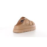 Ugg - Goldenglow Slide - Teenslippers - Beige - Glinsterend Materiaal