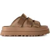 Ugg - Goldenglow Slide - Teenslippers - Beige - Glinsterend Materiaal