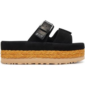 UGG® Aubrey - Slipper - Black - Suède - Plateauzool