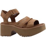 UGG - 1137890 Goldenstar - Leren Sandalen - Bruin - Verstelbaar Enkelbandje, Klittenbandsluiting
