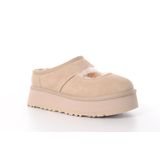 UGG - Bea Mary Jane - Instapper - Mustard Seed - Suède - Sheepskin Voering