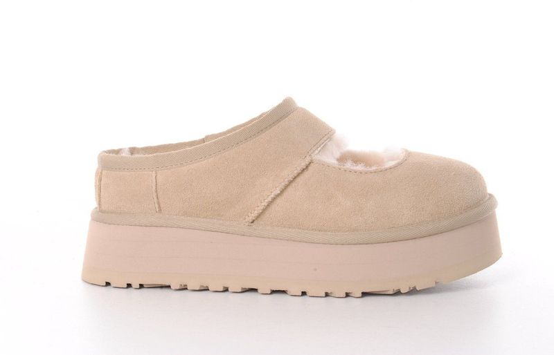 UGG - Bea Mary Jane - Instapper - Mustard Seed - Suède - Sheepskin Voering