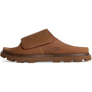 Ugg - Solano - Slippers - Bruin - Leer