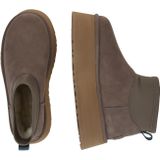 Ugg - Classic Mini Dipper - Sneeuwlaarzen - Grijs - Leer