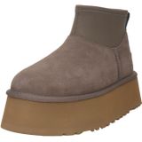 Ugg - Classic Mini Dipper - Sneeuwlaarzen - Grijs - Leer