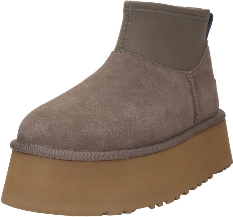 Ugg - Classic Mini Dipper - Sneeuwlaarzen - Grijs - Leer