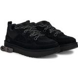 UGG Lo Lowmel - Sneaker - Zwart - Suède en Gerecycled Canvas-Mesh