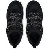 UGG Lo Lowmel - Sneaker - Zwart - Suède en Gerecycled Canvas-Mesh