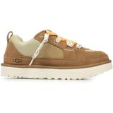 UGG - Lo Lowmel - Sneaker - Chestnut / Bright Melon - Suède / Gerecycled Ballistisch Canvas-Mesh