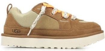 UGG - Lo Lowmel - Sneaker - Chestnut / Bright Melon - Suède / Gerecycled Ballistisch Canvas-Mesh